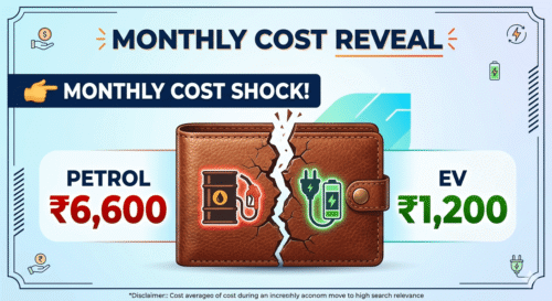 EV vs petrol cost India