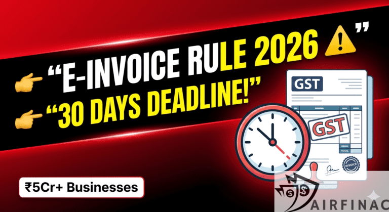 e invoicing under GST 2026