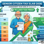 Income Tax Slab for Senior Citizens FY 2025-26