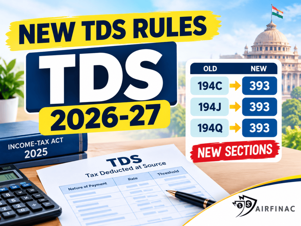 TDS Rate Chart 2026-27